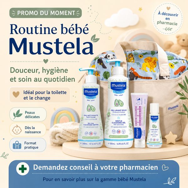 Exemple de publicité : routine bébé